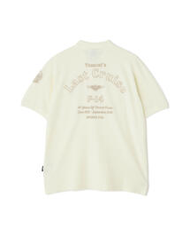 FADE WASH LAST CRUISE EMB POLO SHIRT / フェイドウォッシ ラストクルーズ 刺繍 ポロシャツ / AVIREX / アヴィレックス