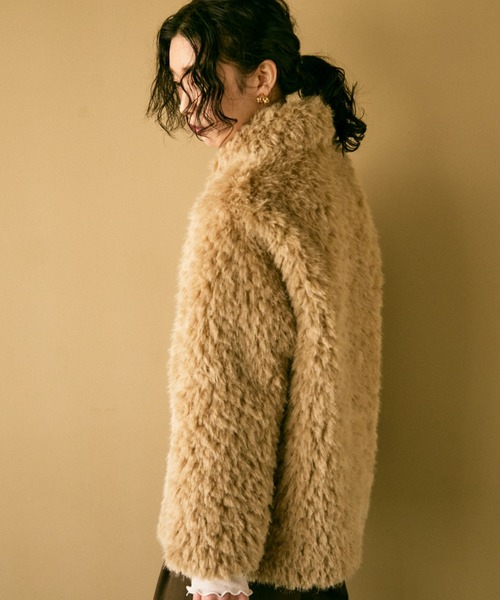 Shaggy fur coat / シャギーファーコート（カバーオール