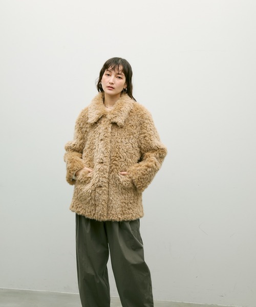 新品　Lutim by u シャギーファーコート Lutim by u シャギーファーコート