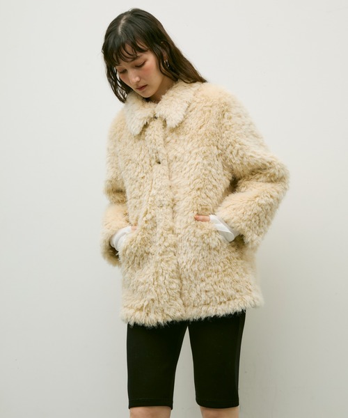 Shaggy fur coat / シャギーファーコート（カバーオール