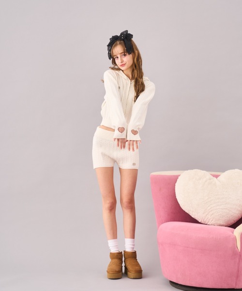 ハートニットセットアップ（セットアップ）｜Seiney Blonde