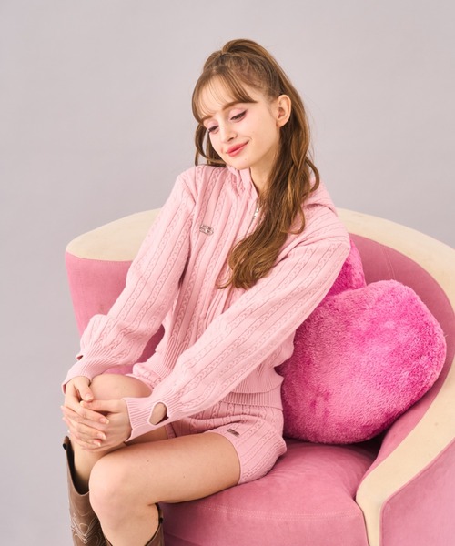 ハートニットセットアップ（セットアップ）｜Seiney Blonde（セイニー