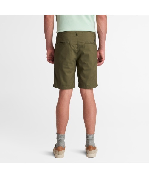 Timberland（ティンバーランド）の「ポプリン ストレッチ チノ ショーツ メンズ（チノパンツ・メンズ・カーキ・29inch/31inch/32inch/33inch/34inch/36inch/38inch/30inch）」の3枚目の写真