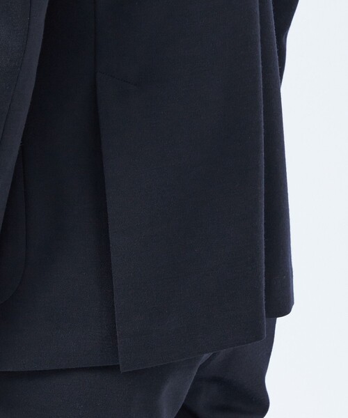 MACKINTOSH PHILOSOPHY(マッキントッシュ フィロソフィー)の「テーラードジャージー ジャケット 24G梳毛ジャージー(テーラードジャケット・メンズ・ブラック/ダークネイビー・36/40/38/42)」の7枚目の写真