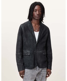 ALLSAINTS（オールセインツ）の「MONET WAXED SUEDE BLAZER | MONET ワックスド スエード ブレザー（テーラードジャケット）」