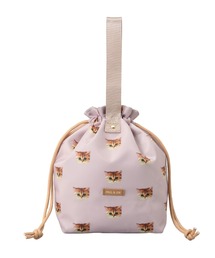 PAUL&JOE（ポールアンドジョー）の「ポール ＆ ジョー ブレイクタイム マークス ランチ巾着バッグ（キッチンツール）」