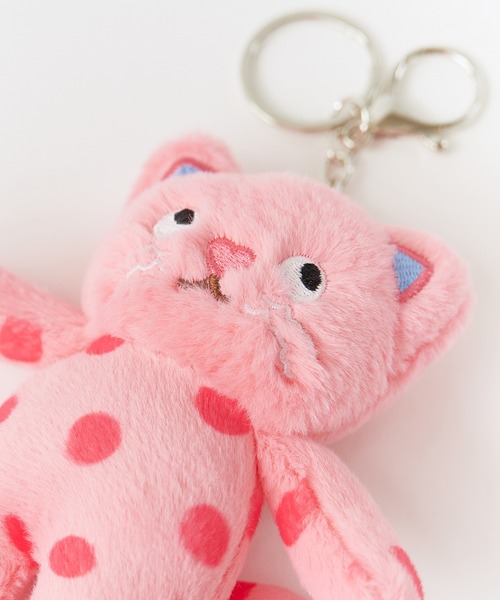 猫 チャーム キーホルダー（キーホルダー）｜ROOPTOKYO（ループ