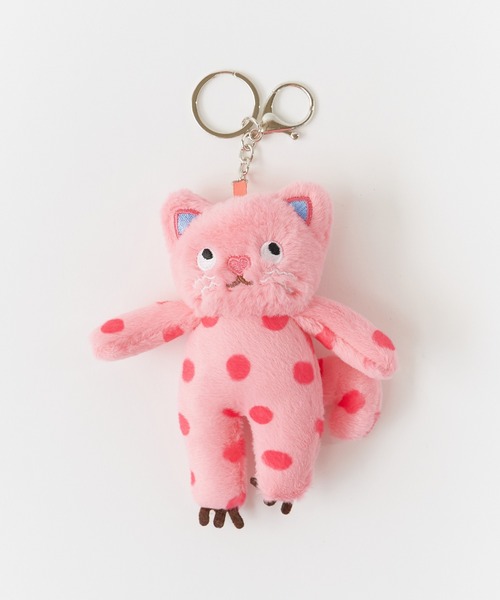 猫 チャーム キーホルダー（キーホルダー）｜ROOPTOKYO（ループ