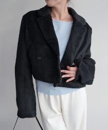 Rashik（ラシク）の「ショートシャギージャケット（その他アウター）」