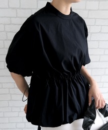 aquagarage | ウエストドロスト裾バルーンブラウス(シャツ/ブラウス)