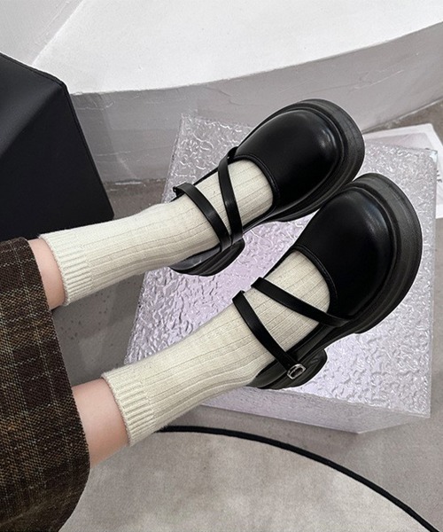 Miniministore(ミニミニストア)の「厚底ローファー レディース 美脚(ローファー・レディース・ブラウン/ブラック・22.5cm/23.0cm/23.5cm/24.0cm/24.5cm/25.0cm)」の5枚目の写真