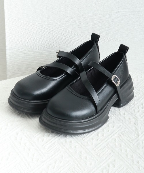 Miniministore(ミニミニストア)の「厚底ローファー レディース 美脚(ローファー・レディース・ブラウン/ブラック・22.5cm/23.0cm/23.5cm/24.0cm/24.5cm/25.0cm)」の19枚目の写真