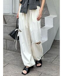 MURUA | アシメカットアウトリボンパンツ(その他パンツ)