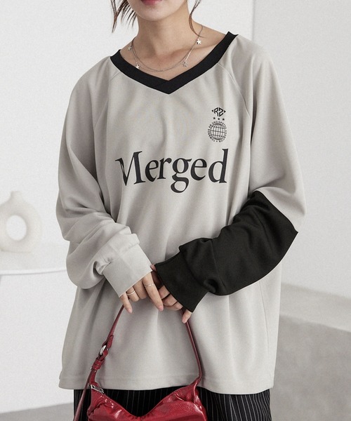 ゲームデザイン配色ビッグラグランメッシュロンT MONO-MART│MONO-MART