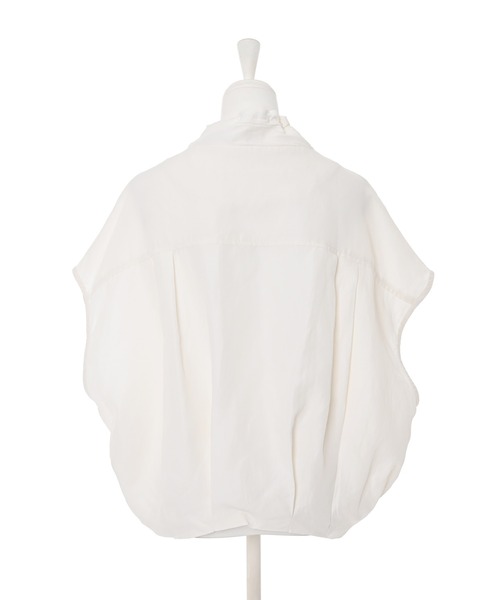 Narcissus（ナルシス）の「【WEB限定】フレンチブルゾンジャケット（ベスト・レディース・ブラック/ホワイト・FREE）」の12枚目の写真