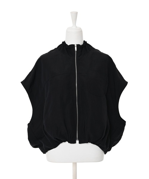 Narcissus（ナルシス）の「【WEB限定】フレンチブルゾンジャケット（ベスト・レディース・ブラック/ホワイト・FREE）」の13枚目の写真