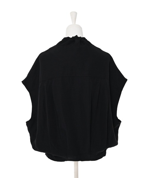 Narcissus（ナルシス）の「【WEB限定】フレンチブルゾンジャケット（ベスト・レディース・ブラック/ホワイト・FREE）」の14枚目の写真