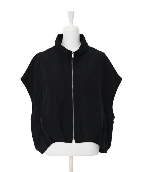 Narcissus（ナルシス）の「【WEB限定】フレンチブルゾンジャケット（ベスト・レディース・ブラック/ホワイト・FREE）」の15枚目の写真