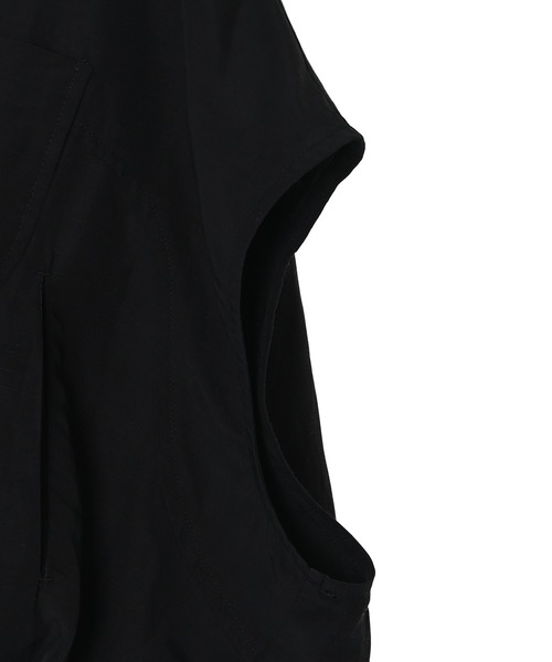 Narcissus（ナルシス）の「【WEB限定】フレンチブルゾンジャケット（ベスト・レディース・ブラック/ホワイト・FREE）」の18枚目の写真