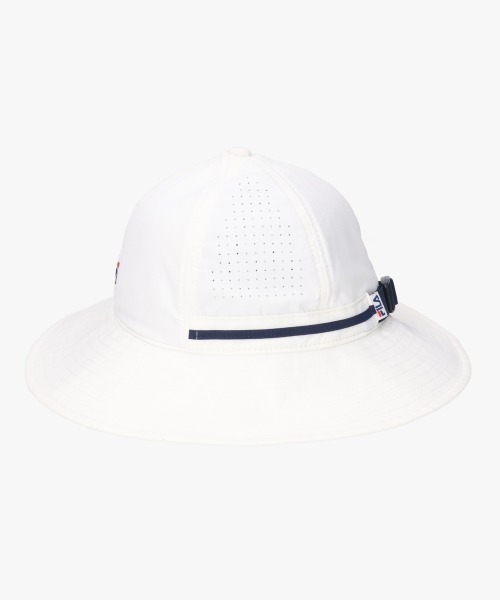 FILA(フィラ)の「FILA WATER REPELLENT METRO HAT / フィラ(ハット・レディース・ネイビー/ホワイト・58cm)」の6枚目の写真