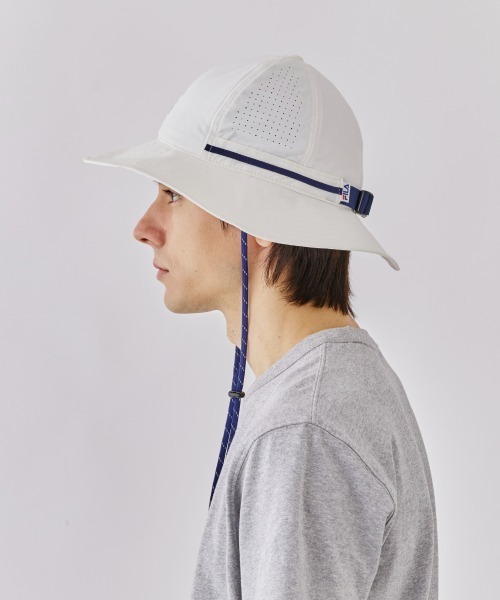 FILA(フィラ)の「FILA WATER REPELLENT METRO HAT / フィラ(ハット・レディース・ネイビー/ホワイト・58cm)」の15枚目の写真