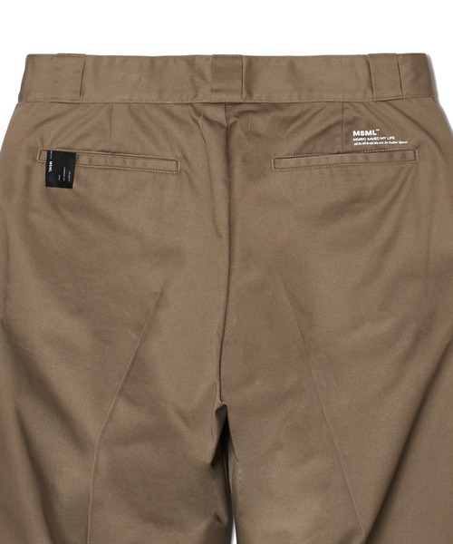 MSML（エムエスエムエル）の「MSML TWILL PANTS（チノパンツ・メンズ・ベージュ/グレー/ブラック・XL/L/M/S）」の7枚目の写真