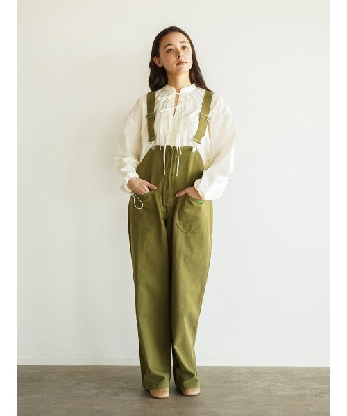 FIKA.(フィーカ)の「Ribbon skipper blouse(シャツ/ブラウス・レディース・ホワイト/ライトブルー・MEDIUM)」の6枚目の写真