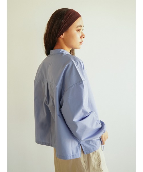 FIKA.(フィーカ)の「Ribbon skipper blouse(シャツ/ブラウス・レディース・ホワイト/ライトブルー・MEDIUM)」の9枚目の写真