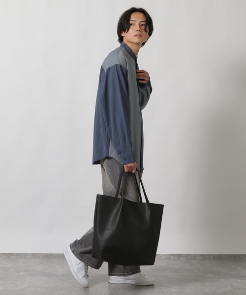 LAKOLE（ラコレ）の「DRYバンドクレイジーシャツ / 289681（シャツ/ブラウス・メンズ・ブラック/ブルー/サンドグレー・MEDIUM/LARGE）」の12枚目の写真