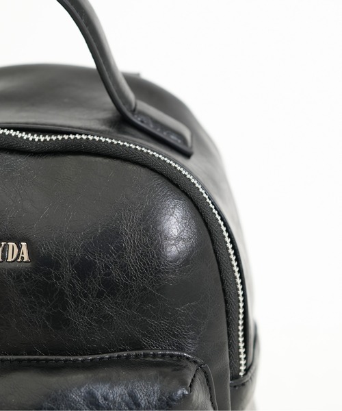 GYDA（ジェイダ）の「【GYDA/ジェイダ】 ≪新色追加≫ BASIC SERIES　ミニリュック（バックパック/リュック・レディース・ブラック/アイボリー/グレー・FREE）」の8枚目の写真