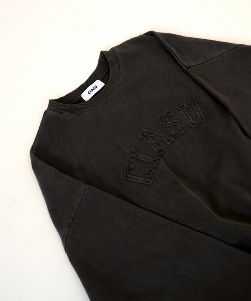 CIASU（シアス）の「ヴィンテージカレッジスウェット（スウェット・メンズ・ブラック/グレー/チャコールグレー/ブラウン/オレンジ・MEDIUM/LARGE）」の18枚目の写真