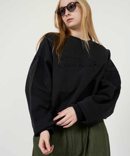 CIASU（シアス）の「ヴィンテージカレッジスウェット（スウェット・メンズ・ブラック/グレー/チャコールグレー/ブラウン/オレンジ・MEDIUM/LARGE）」の8枚目の写真