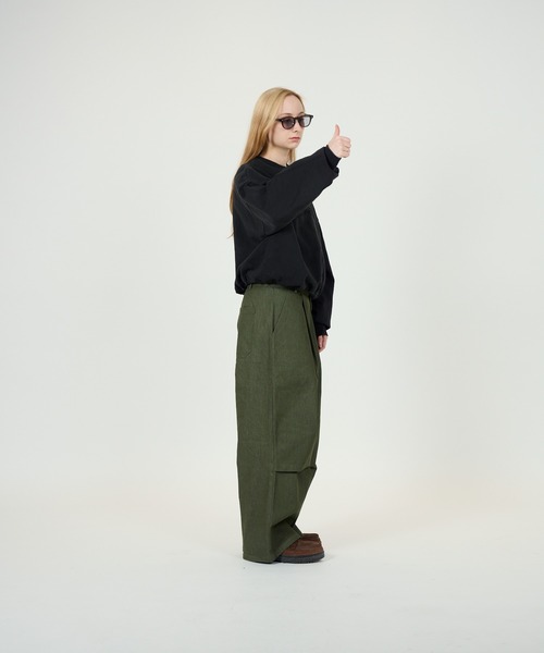 CIASU（シアス）の「ヴィンテージカレッジスウェット（スウェット・メンズ・ブラック/グレー/チャコールグレー/ブラウン/オレンジ・MEDIUM/LARGE）」の15枚目の写真