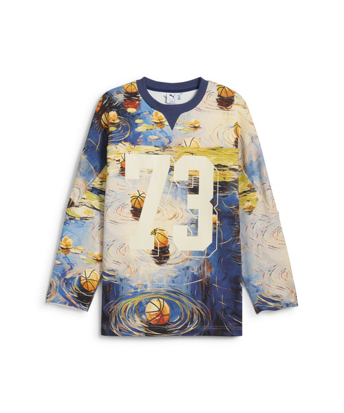 PUMA（プーマ）の「PUMA プーマ メンズ バスケットボール ディラン イクスビット ホッケー セーター（スウェット・メンズ・ブルー・LARGE/MEDIUM/X-SMALL/SMALL/X-LARGE）」の6枚目の写真