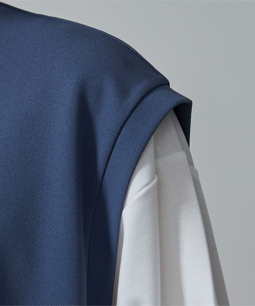 BROWNY（ブラウニー）の「BROWNY/カルゼアンサンブルベスト（アンサンブル・メンズ・チャコール/ブルー・MEDIUM/LARGE）」の20枚目の写真