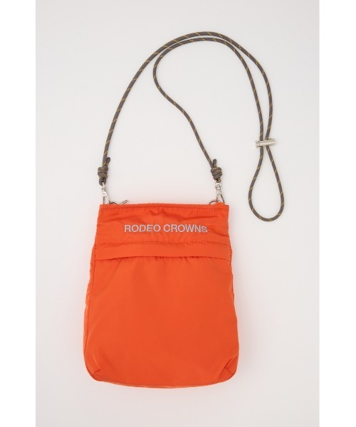 RODEO CROWNS WIDE BOWL（ロデオクラウンズワイドボウル）の「Miniポシェットショルダーバッグ（ショルダーバッグ・レディース・ブラック/カーキ/ブルー/オレンジ・FREE）」の4枚目の写真