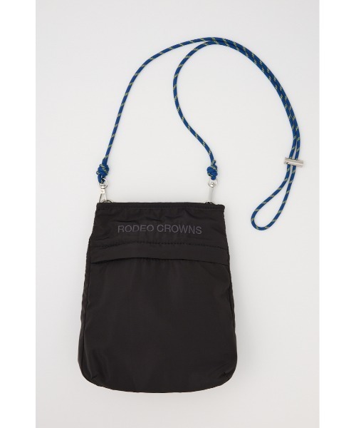 RODEO CROWNS WIDE BOWL（ロデオクラウンズワイドボウル）の「Miniポシェットショルダーバッグ（ショルダーバッグ・レディース・ブラック/カーキ/ブルー/オレンジ・FREE）」の2枚目の写真
