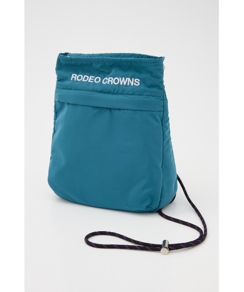 RODEO CROWNS WIDE BOWL（ロデオクラウンズワイドボウル）の「Miniポシェットショルダーバッグ（ショルダーバッグ・レディース・ブラック/カーキ/ブルー/オレンジ・FREE）」の7枚目の写真