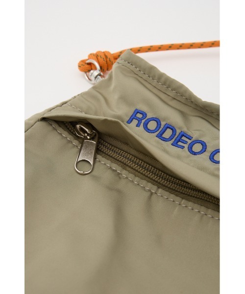 RODEO CROWNS WIDE BOWL（ロデオクラウンズワイドボウル）の「Miniポシェットショルダーバッグ（ショルダーバッグ・レディース・ブラック/カーキ/ブルー/オレンジ・FREE）」の19枚目の写真