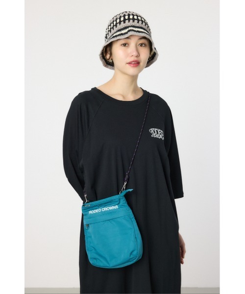 RODEO CROWNS WIDE BOWL（ロデオクラウンズワイドボウル）の「Miniポシェットショルダーバッグ（ショルダーバッグ・レディース・ブラック/カーキ/ブルー/オレンジ・FREE）」の22枚目の写真