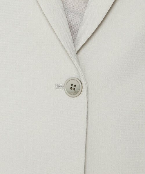 COMME CA(コムサ)の「【セットアップ対応】アチェローザダブルクロス テーラードジャケット(スーツジャケット・レディース・グリーン系その他/ネイビー・11号/9号)」の19枚目の写真