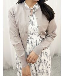 MERCURYDUO | ビジューボタンニットカーディガン(カーディガン/ボレロ)