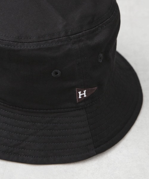 Healthknit(ヘルスニット)の「Healthknit/別注 ツイルペナント刺繍ハット(ハット・メンズ・ブラック/ネイビー/その他1・FREE)」の7枚目の写真
