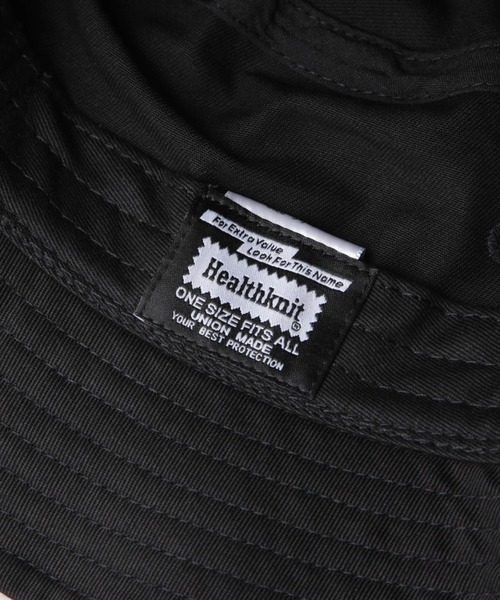 Healthknit(ヘルスニット)の「Healthknit/別注 ツイルペナント刺繍ハット(ハット・メンズ・ブラック/ネイビー/その他1・FREE)」の12枚目の写真