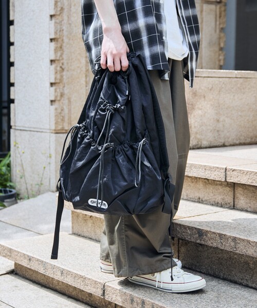 OUTDOOR PRODUCTS/ 別注 ナイロンドロストバッグ セール】OUTDOOR PRODUCTS/アウトドアプロダクツ 別注 ナイロン