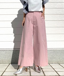 Q | ワイドストレートパンツ(スラックス)