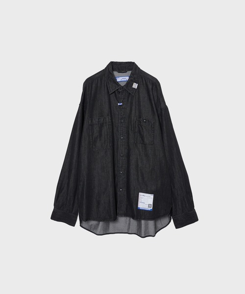 In・stru(men-tal).(インストルメンタル)の「【MIHARAYASUHIRO/ミハラヤスヒロ】CO/TE DENIM LS SHIRT(シャツ/ブラウス・メンズ・ブラック・50/44/46)」の1枚目の写真