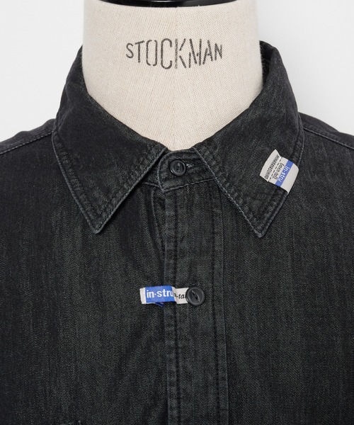 In・stru(men-tal).(インストルメンタル)の「【MIHARAYASUHIRO/ミハラヤスヒロ】CO/TE DENIM LS SHIRT(シャツ/ブラウス・メンズ・ブラック・50/44/46)」の10枚目の写真