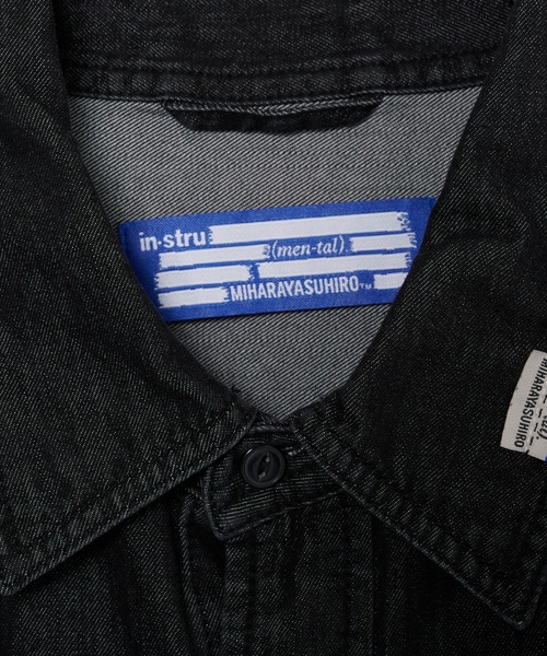 In・stru(men-tal).(インストルメンタル)の「【MIHARAYASUHIRO/ミハラヤスヒロ】CO/TE DENIM LS SHIRT(シャツ/ブラウス・メンズ・ブラック・50/44/46)」の9枚目の写真