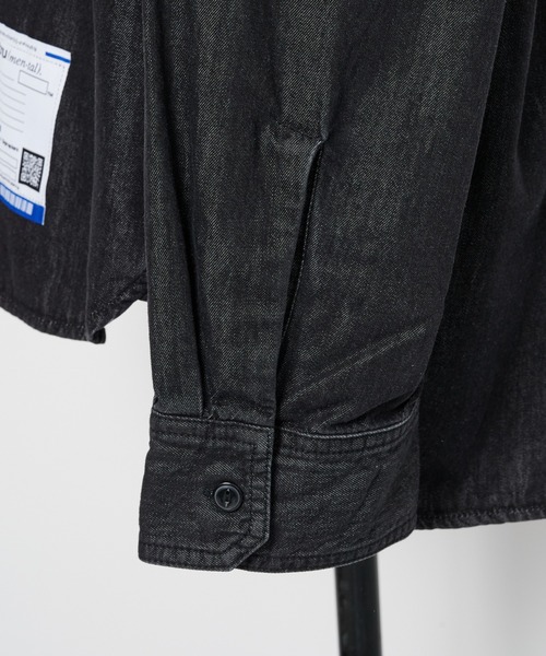 In・stru(men-tal).(インストルメンタル)の「【MIHARAYASUHIRO/ミハラヤスヒロ】CO/TE DENIM LS SHIRT(シャツ/ブラウス・メンズ・ブラック・50/44/46)」の5枚目の写真
